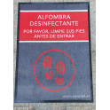 Alfombra Desinfectante "Limpie sus pies"
