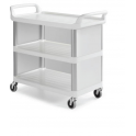 CARRO SHELF BLANCO C/3 ESTANTE PLAST+PAREDES